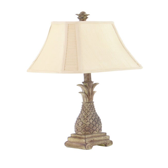 Set Of 2 Brown Polystone Tuscan Table Lamp, , alternate image number 2