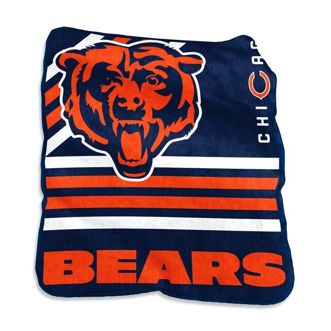 Chicago Bears Raschel Throw Home Textiles, MULTI, hi-res image number null