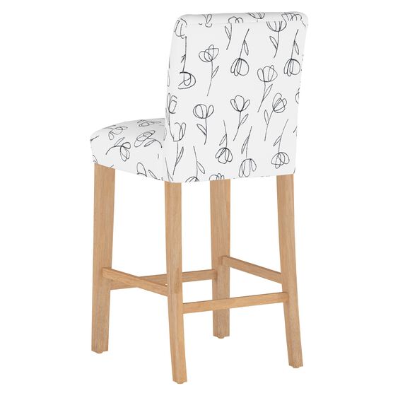 Contoured Tulips Barstool, , alternate image number null