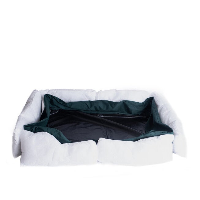 Bolstered Dog Bed,Anti-Slip Pet Bed, Laurel Green, Large, , alternate image number 7