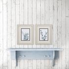Blue Botanical Wash Framed Wall Décor, Set Of 2, , on-hover image number null