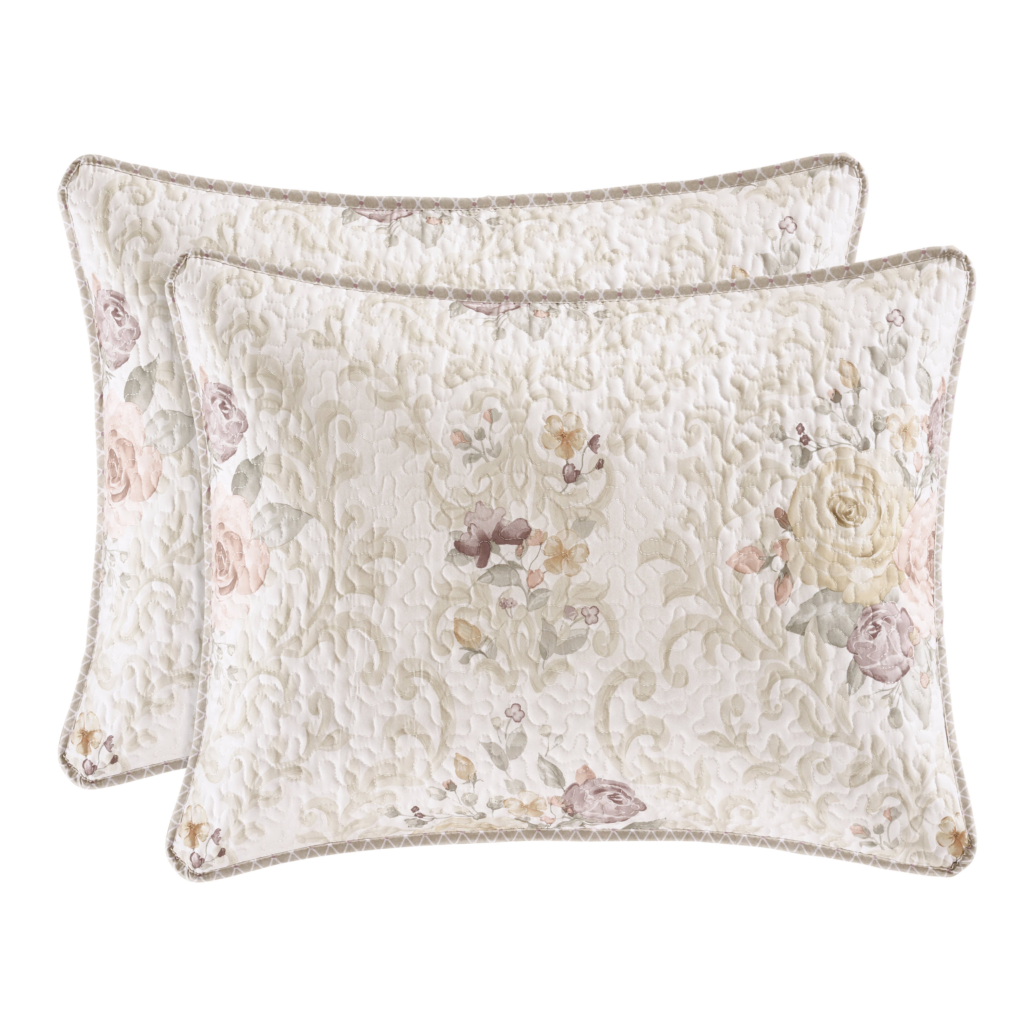 Chardonnay 3 Piece Quilt Set, IVORY, alternate image number null