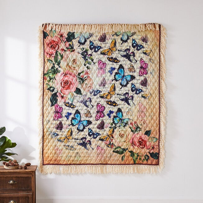 Gigi Ecru Throw Blanket, , on-hover image number null