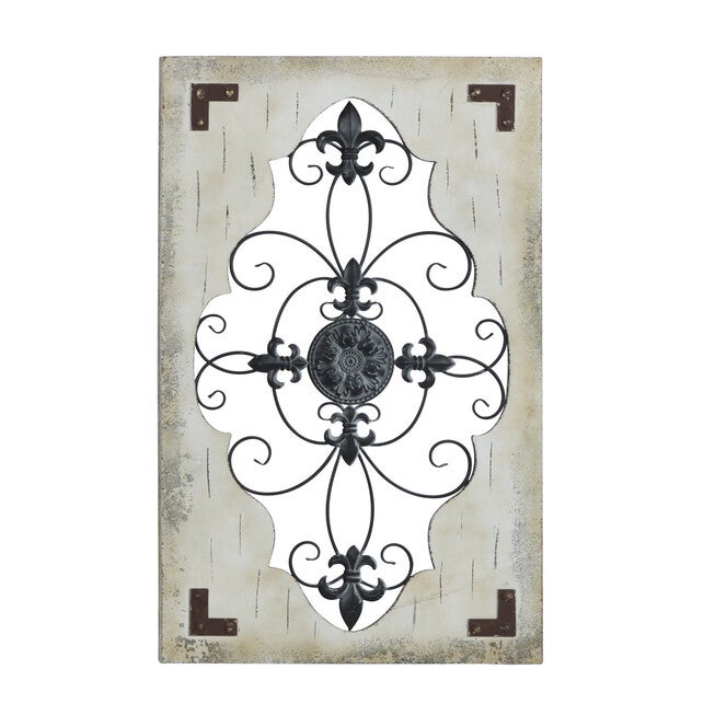 Cream Rustic Ornamental Wood Wall Décor, , alternate image number 3