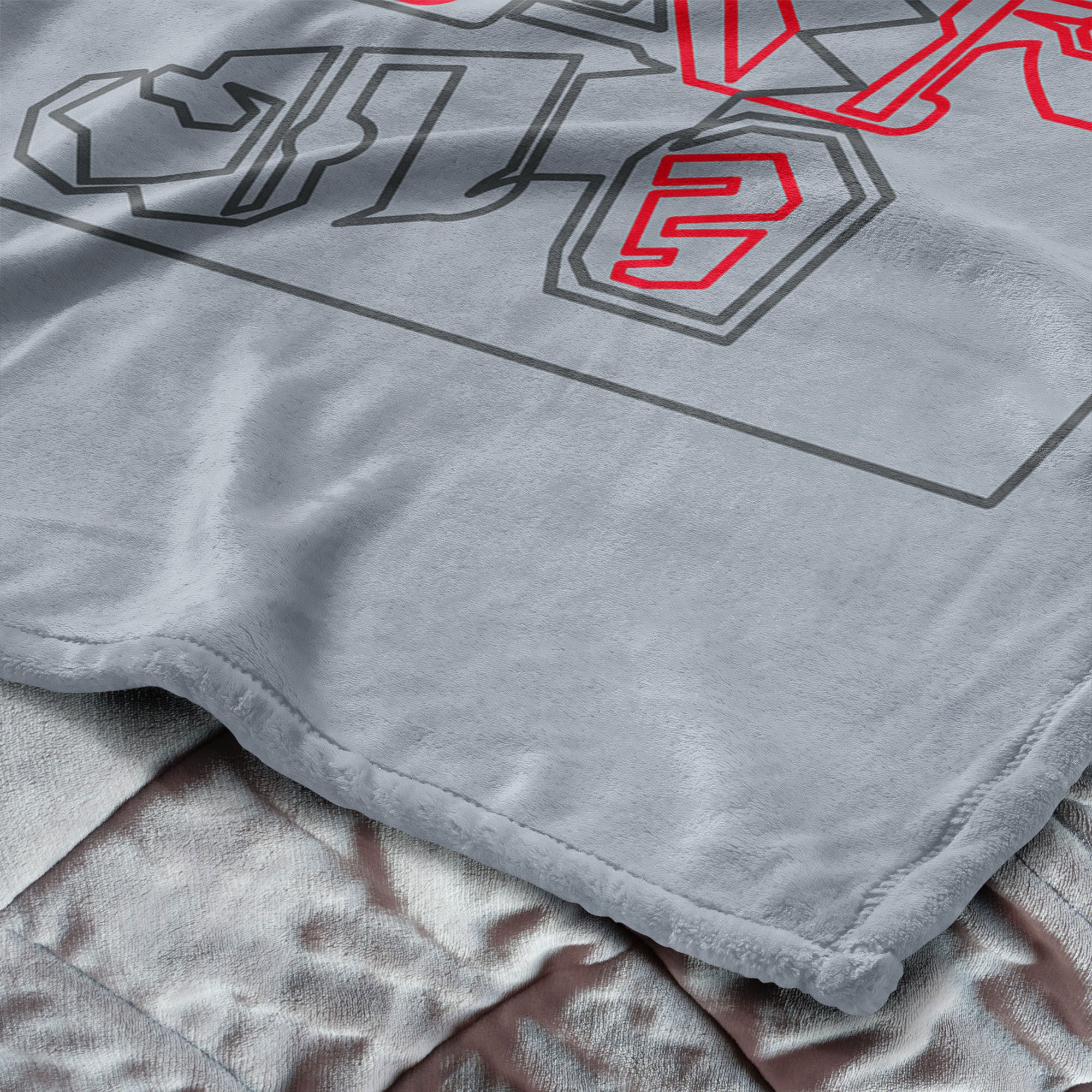 Hasbro Power Rangers Megazord Silk Touch Throw Blanket 40X50 Inches, GRAY, alternate image number 4