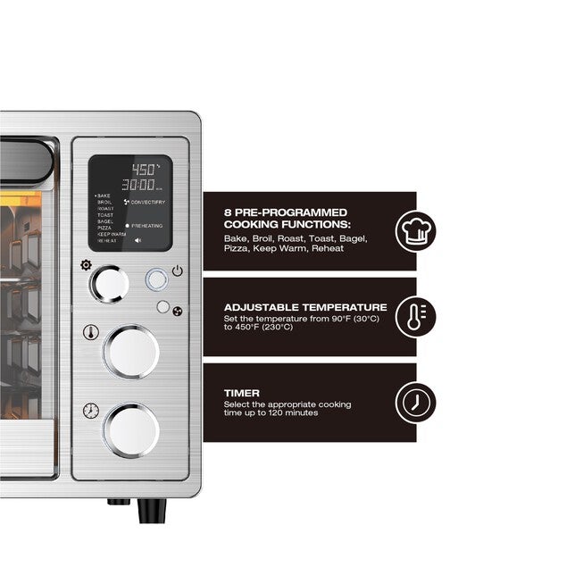 Salton® Air Fryer/Convection Toaster Oven, , alternate image number null