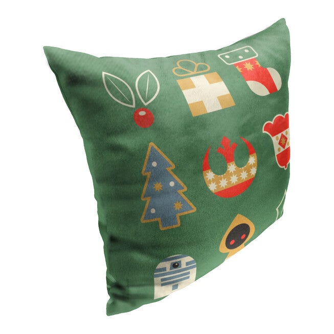 Star Wars Classic A Star Wars Holiday Printed Throw Pillow, , on-hover image number null
