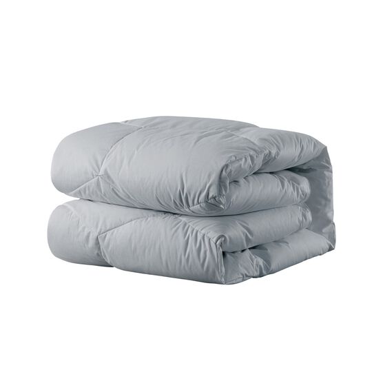 Honeycomb Stitch Down Alternative Comforter, Glacier Grey, , alternate image number null