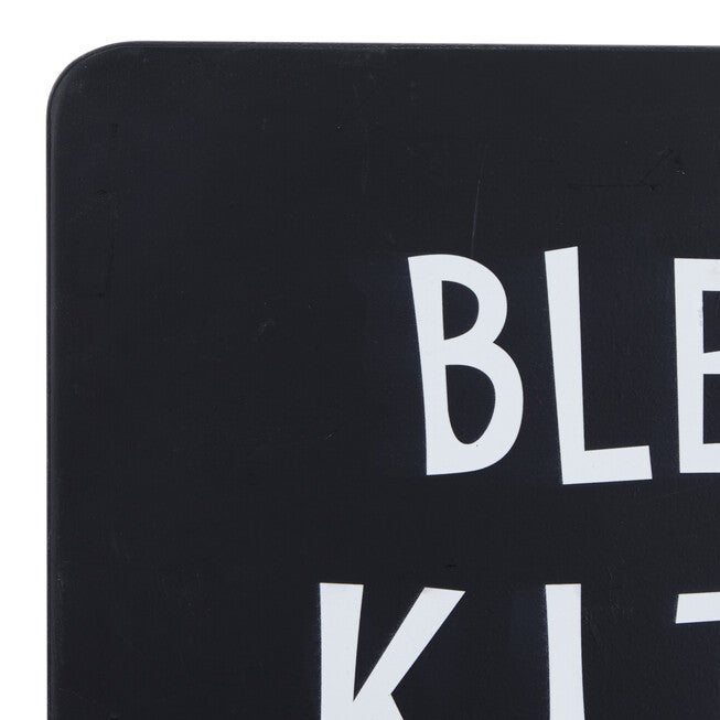 Black Mdf Modern Farmhouse Wall Décor, , alternate image number null