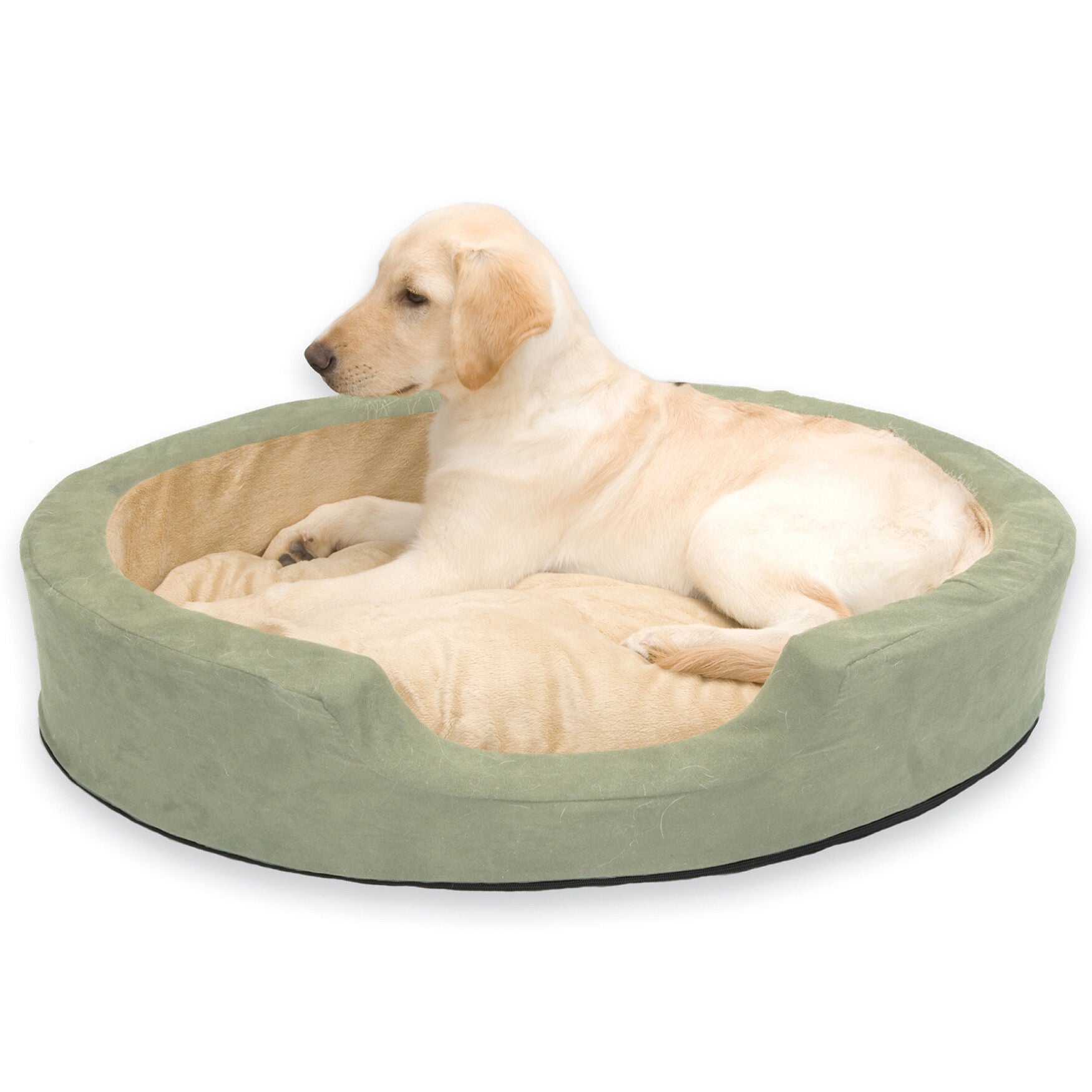 Thermo-Snuggly Pet Sleeper, SAGE, hi-res image number 0