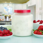 64 Oz Glass Jar with lid for Euro Cuisine YM260 - YM360 - YM460 Yogurt and Greek Yogurt Maker, , on-hover image number null