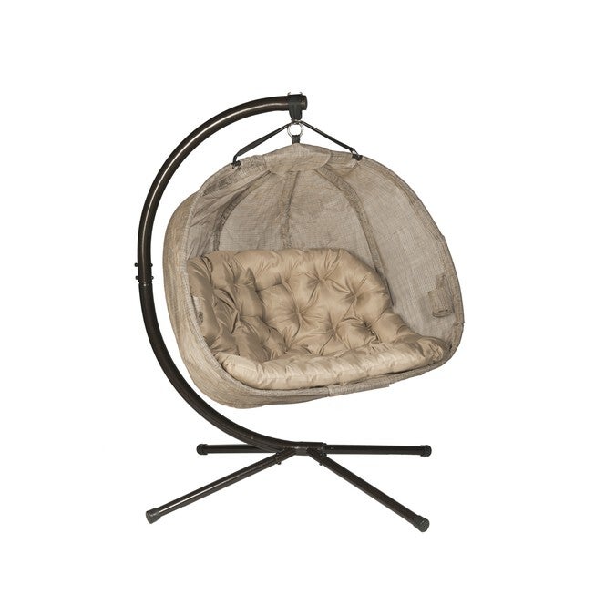 Hanging Pumpkin Patio Chair - Bark, , alternate image number 3