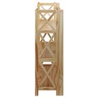 Montego 3-Shelf Folding Bookcase -Natural, , on-hover image number null