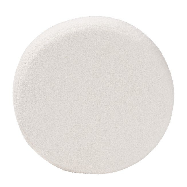 Tabitha Modern And Contemporary Ivory Boucle Upholstered Storage Ottoman, , alternate image number null