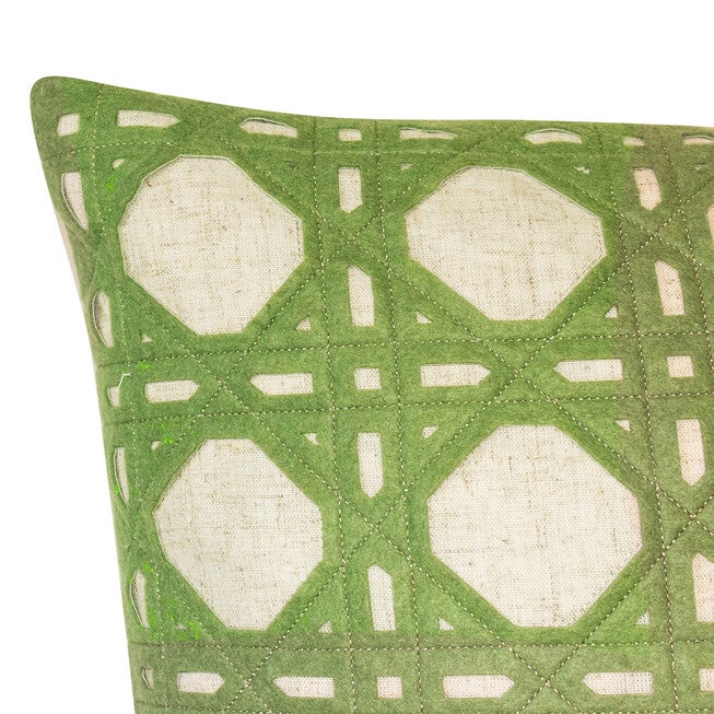 Edie@Home Rattan Decorative Pillow Dec Pillow, , alternate image number 6