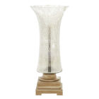 Set Of 2 Gold Glass Glam Uplight, GOLD, hi-res image number null