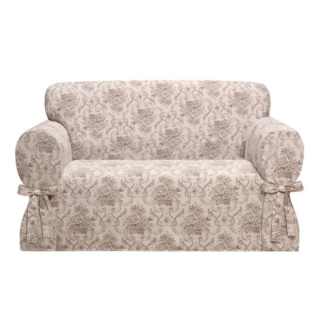 Kathy Ireland Chateau Love Seat Cover, , alternate image number 2