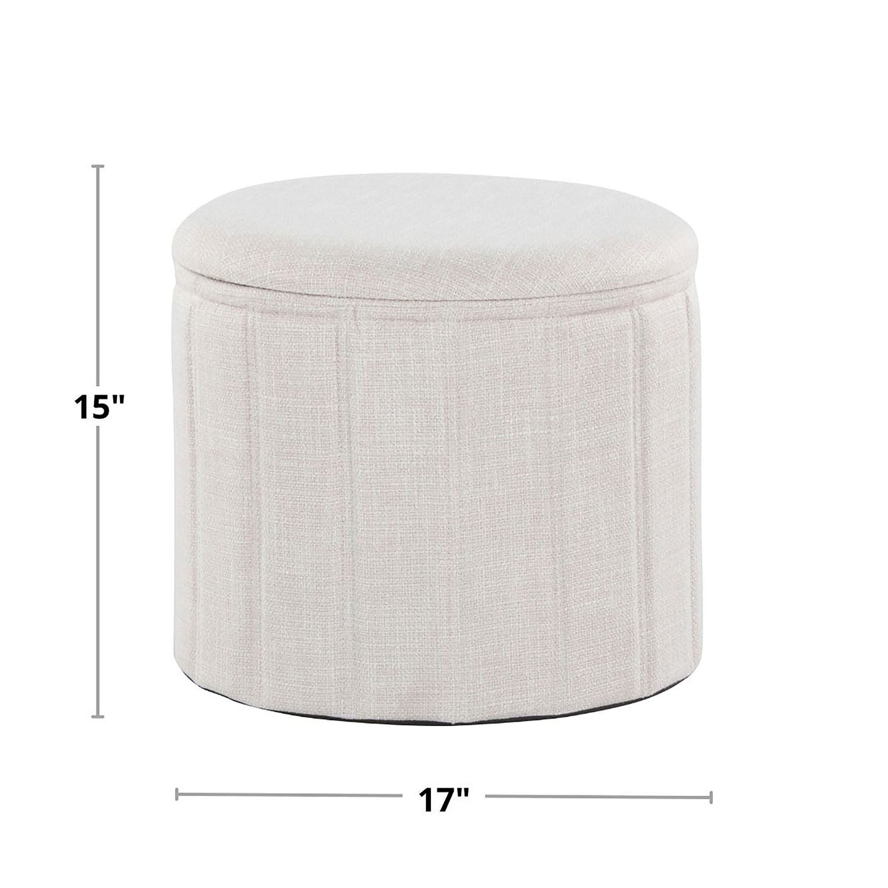 Lindsey Folding Storage Ottoman, , alternate image number 6