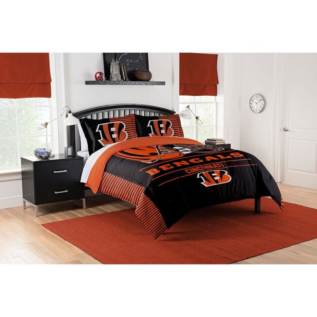 COMFORTER SET DRAFT-BENGALS, MULTI, hi-res image number null