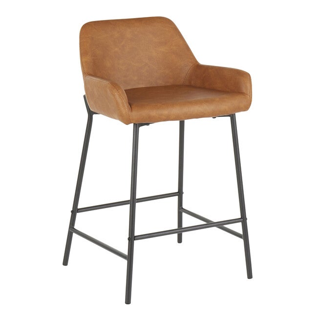 Fuji Counter Stool - Set Of 2, BLACK CAMEL, hi-res image number 0