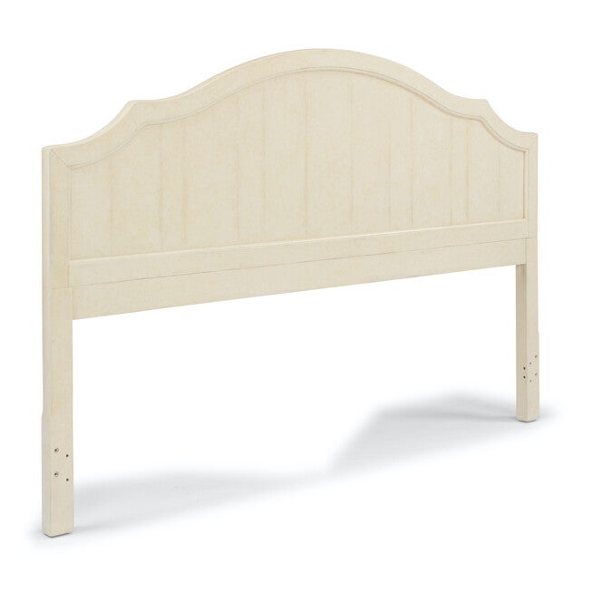 Provence White King Headboard, WHITE, hi-res image number 0