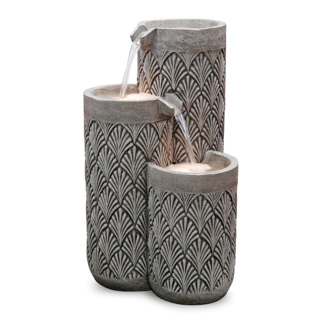 Fountain 15.5 inchesL X 25.5 inchesH Resin, BLACK, hi-res image number null