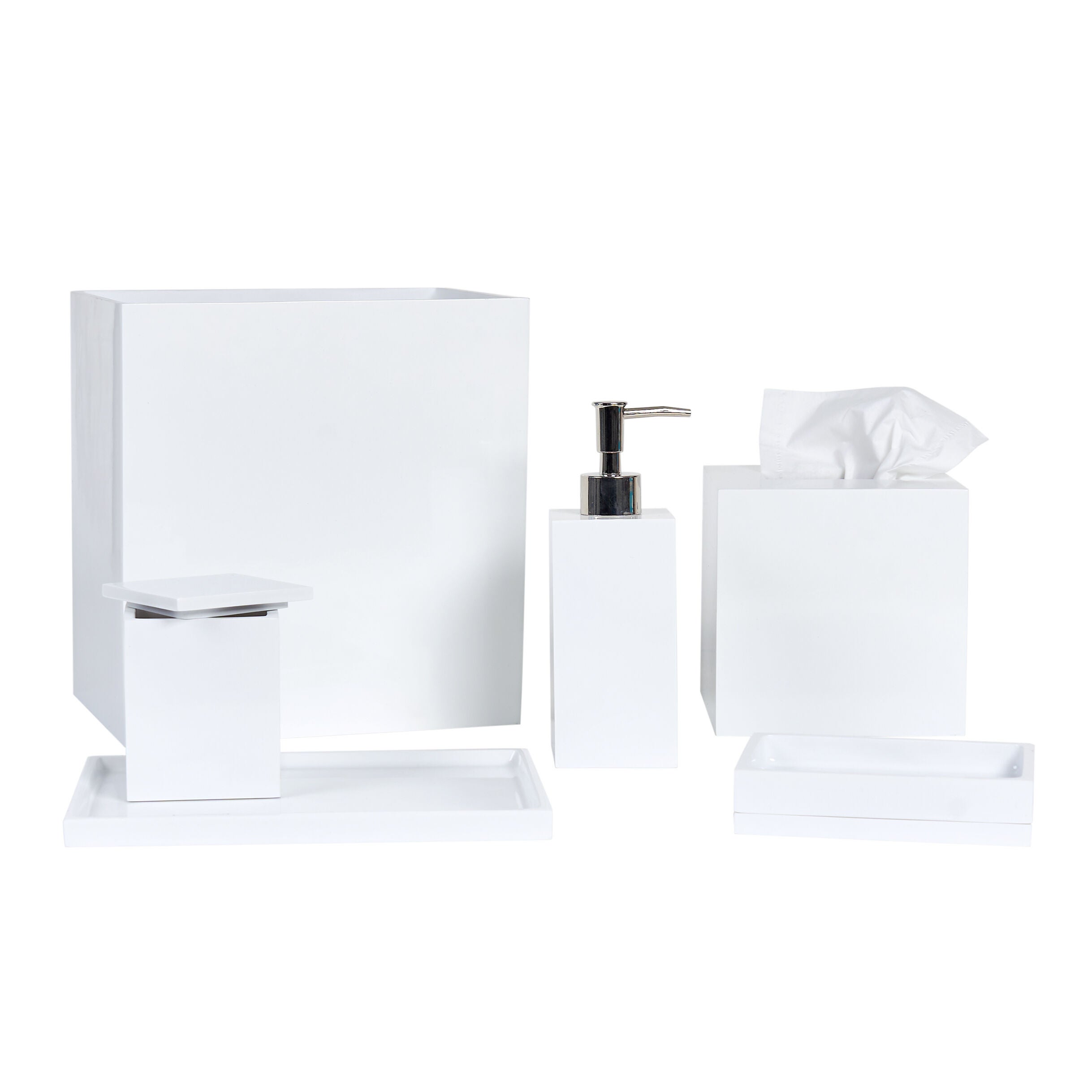 CUTTING EDGE BATH ACCESSORIES TISSUE COVER, PALE GOLD, alternate image number 2