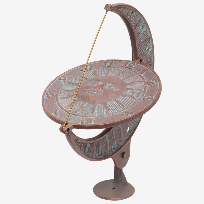 Sun and Moon Dial, COPPER VERDI, hi-res image number null
