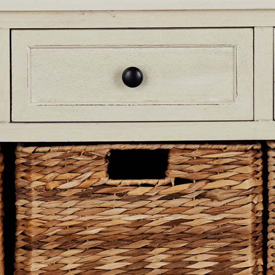 White Traditional Wood Storage Unit, 20 x 42, , alternate image number null