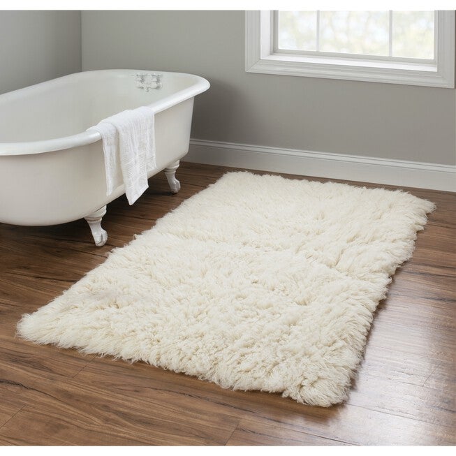 Flokati Natural Rug, , alternate image number 4