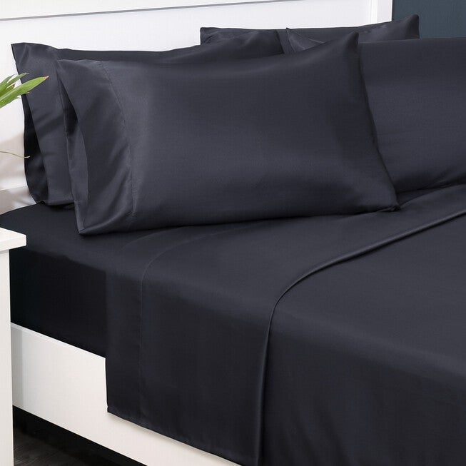 Ecko Solid Microfiber Sheet Set Sheet Set, , alternate image number null