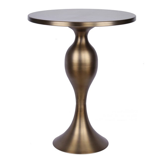 Ashland 24 inches Metal Accent Table, MATTE GOLD, hi-res image number 0