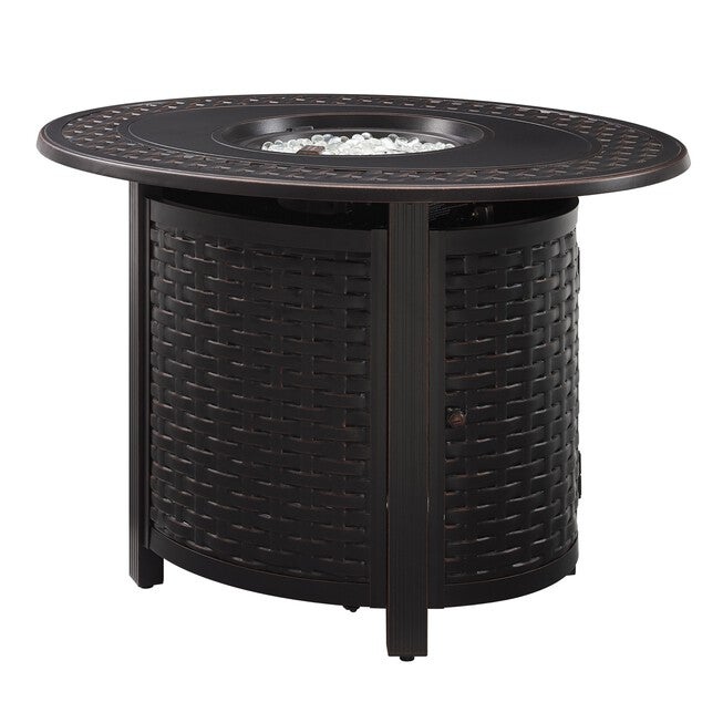 Davis Aluminum Oval LPG/NG Fire Pit, , alternate image number null