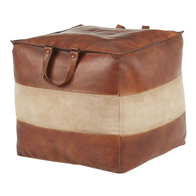 Cobbler Industrial Pouf/Ottoman, , alternate image number 2