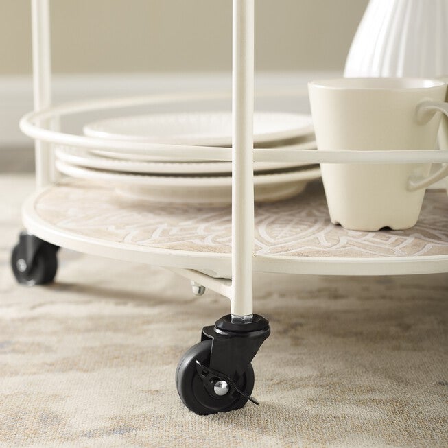 Pandola Medallion Rolling Cart, , alternate image number null