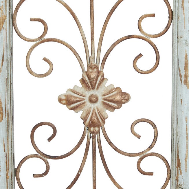 Set Of 2 Multi Colored Wood Rustic Wall Décor, , alternate image number null