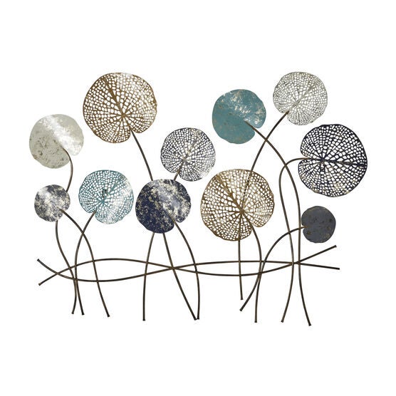 Multi Color Iron Modern Wall Decor, MULTI, hi-res image number null