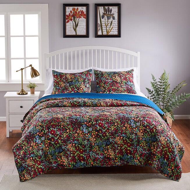 Alice Midnight Quilt Set, MIDNIGHT, hi-res image number 0