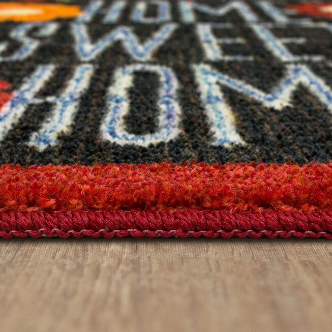 Home Sweet Flowers Kitchen Rug, , alternate image number null