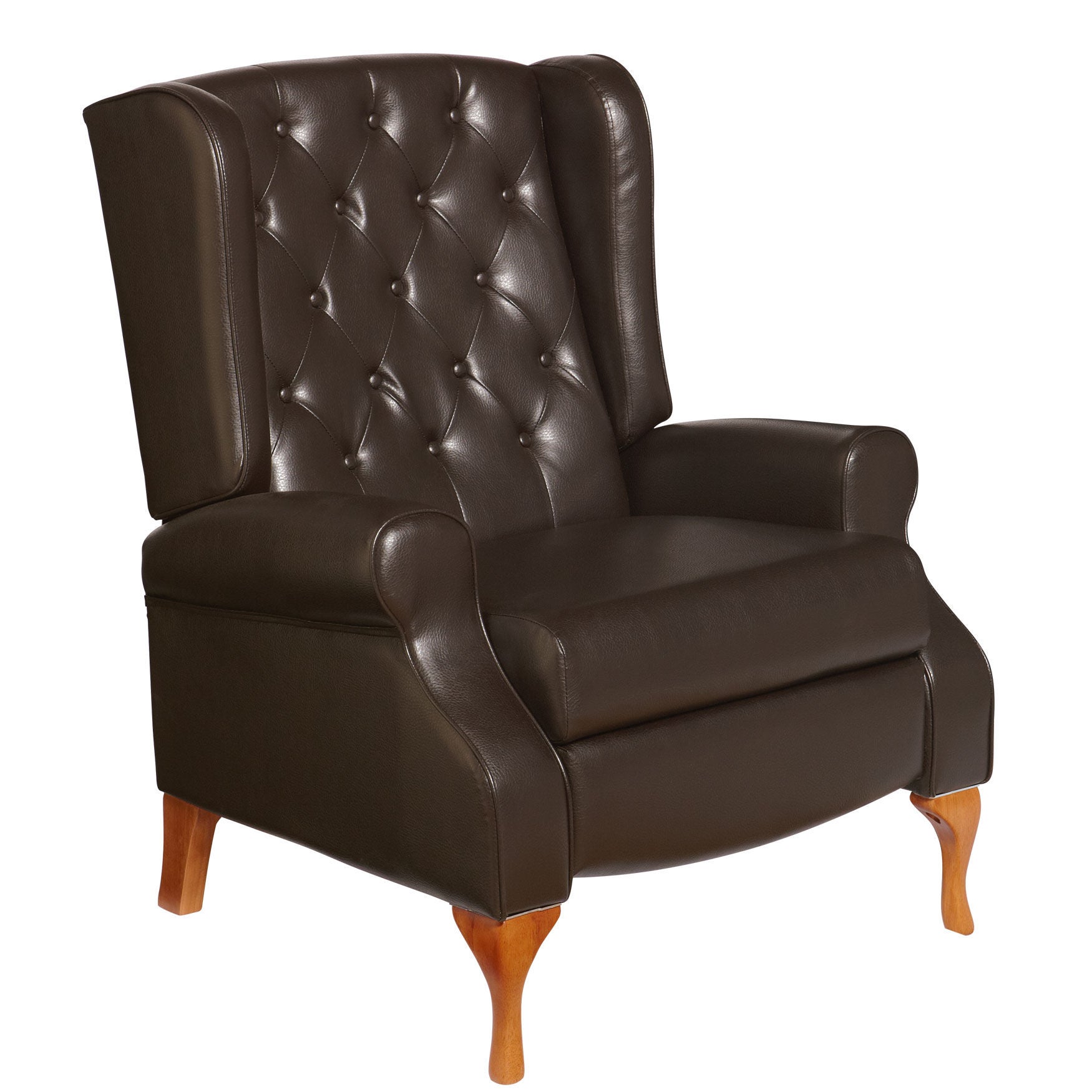 400 lbs. Weight Capacity Queen Ann Recliner, , alternate image number 4