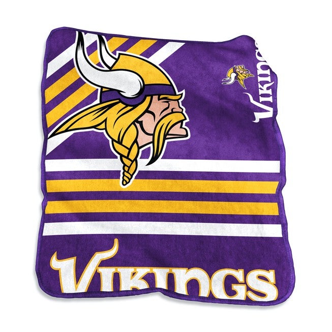 Minnesota Vikings Raschel Throw Home Textiles, MULTI, hi-res image number null