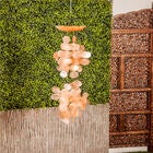 Orange Capiz Coastal Windchime, , alternate image number null
