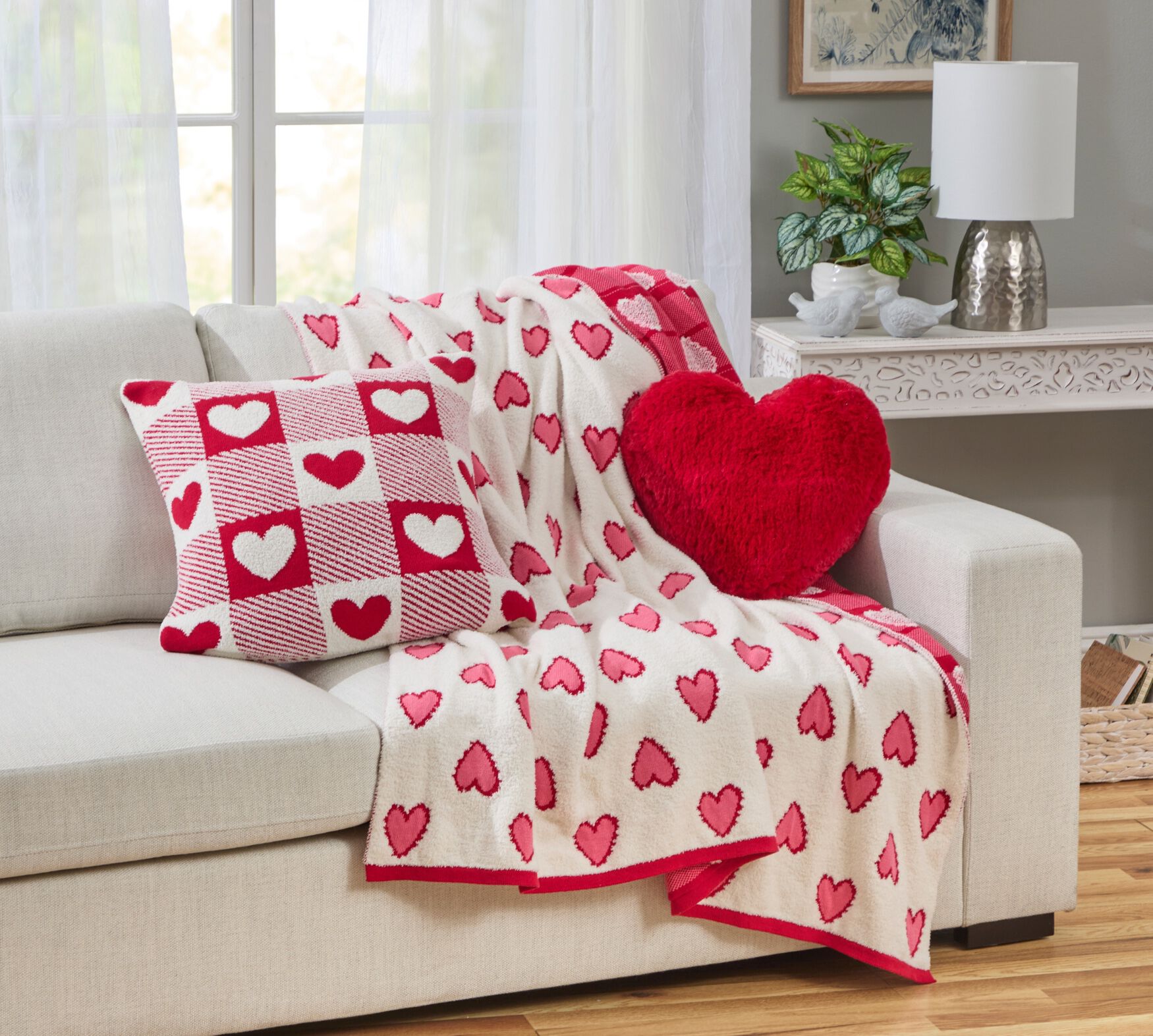 Heart Shaped Pillow, , on-hover image number 1