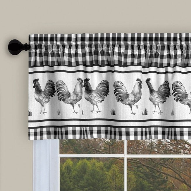 Barnyard Window Curtain Tier Pair and Valance Set, , alternate image number 3