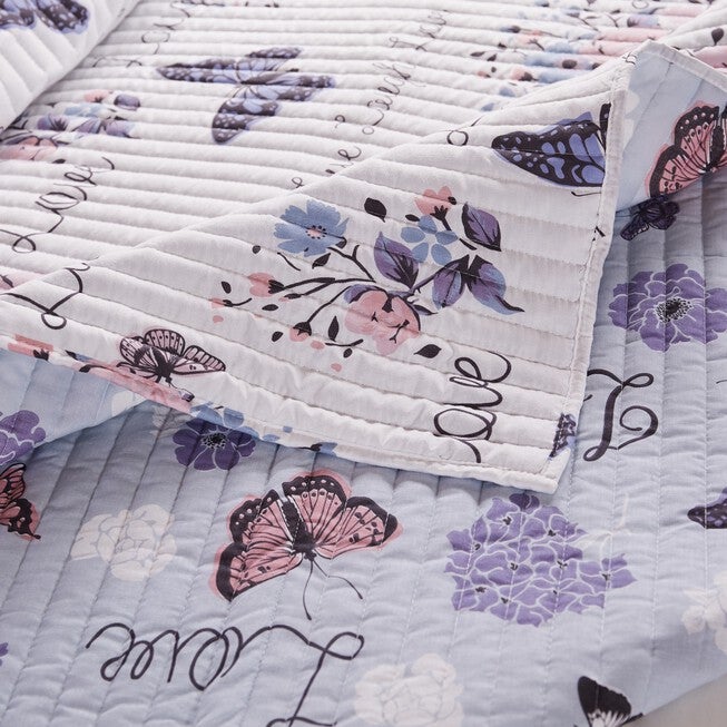 Garden Joy Quilted Throw Blanket, , alternate image number null