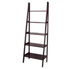 5-Shelf Ladder Bookcase-Espresso, , alternate image number null