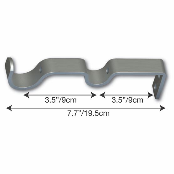 Imperial Ball Double Window Curtain Rod Set Window, , alternate image number null
