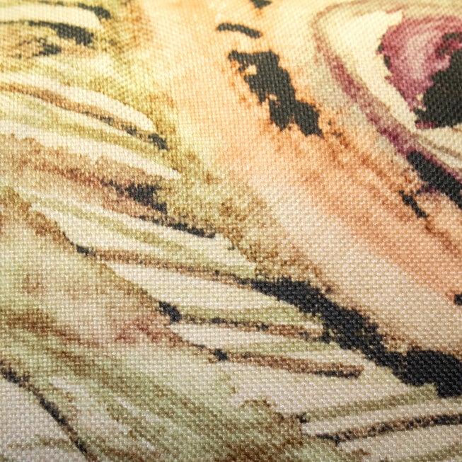 Edie@Home Watercolor Peacock Feather Decorative Pillow Dec Pillow, , alternate image number null