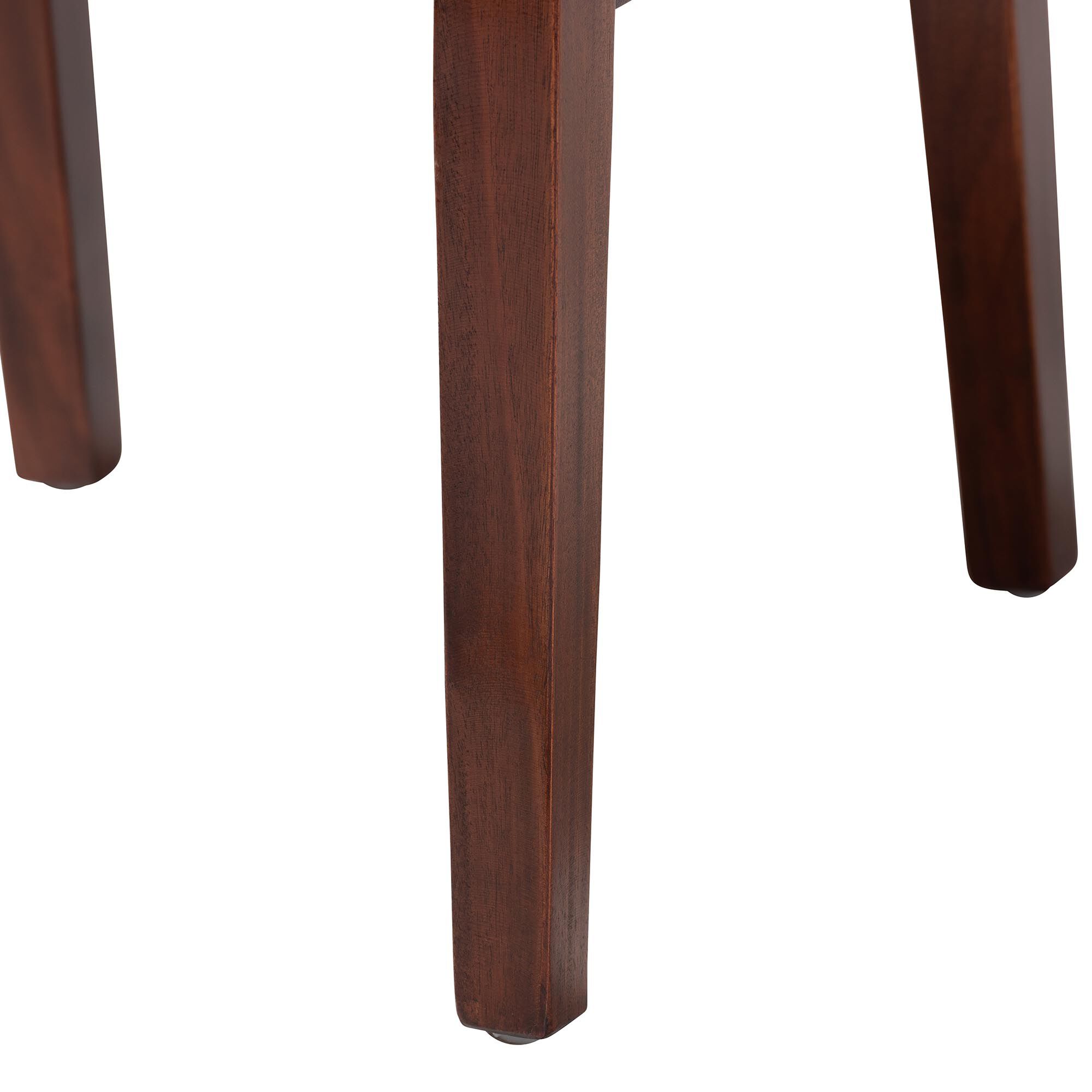 Dameka Bohemian Light Honey Rattan and Dark Brown Wood Dining Chair, HONEY, alternate image number 6