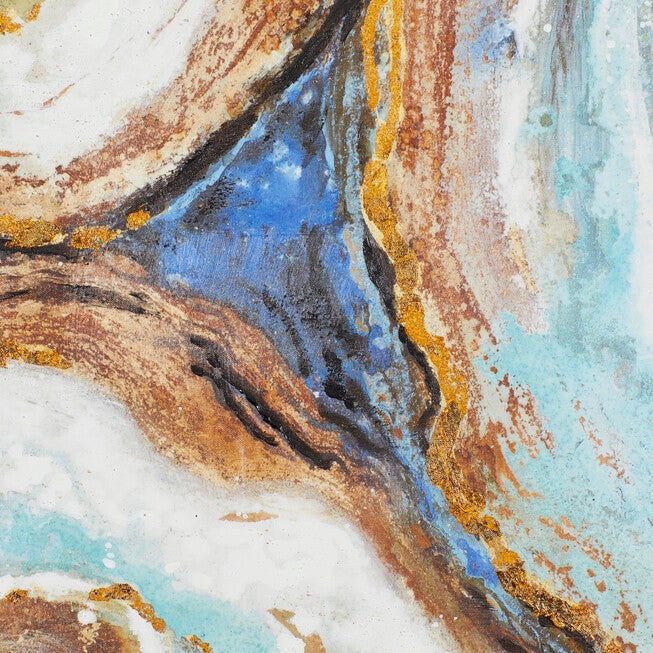 Multi Colored Glam Abstract Canvas Wall Art Framed Wall Art, , alternate image number 3